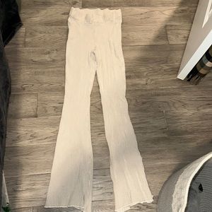 Garage rib flared sweater pants, size SMALL, worn about 3 times